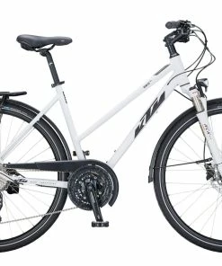 Fahrräder KTM VENETO LIGHT DISC Trapez White Matt
