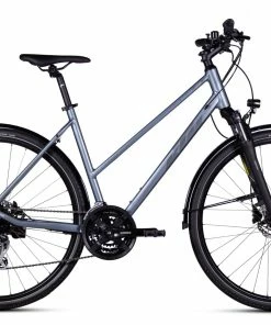 Fahrräder KTM X-LIFE TRACK STREET Trapez Azzurro Silver