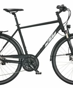 Fahrräder KTM VENETO LIGHT DISC Diamant Black Matt
