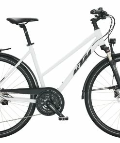Fahrräder KTM VENETO LIGHT DISC Trapez White Matt