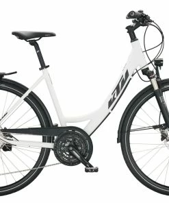 Fahrräder KTM VENETO LIGHT DISC Wave White Matt