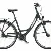 Fahrräder KTM VENETO 8 LIGHT Wave Black Matt (white+green)