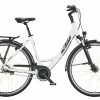 Fahrräder KTM VENETO 8 LIGHT Wave White Matt (black+mint)