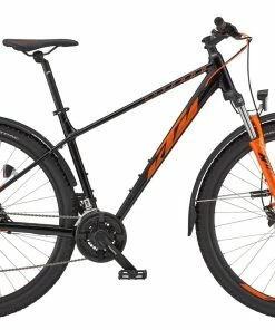Fahrräder KTM CHICAGO STREET 29 Diamant Flaming Black (orange)