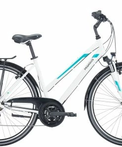 Fahrräder Pegasus Piazza 21 Trapez Metallic Off White (2023)