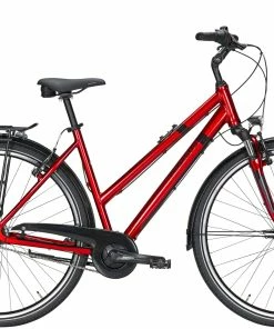 Fahrräder Pegasus Solero SL 7 Trapez Chrome Crimson Red