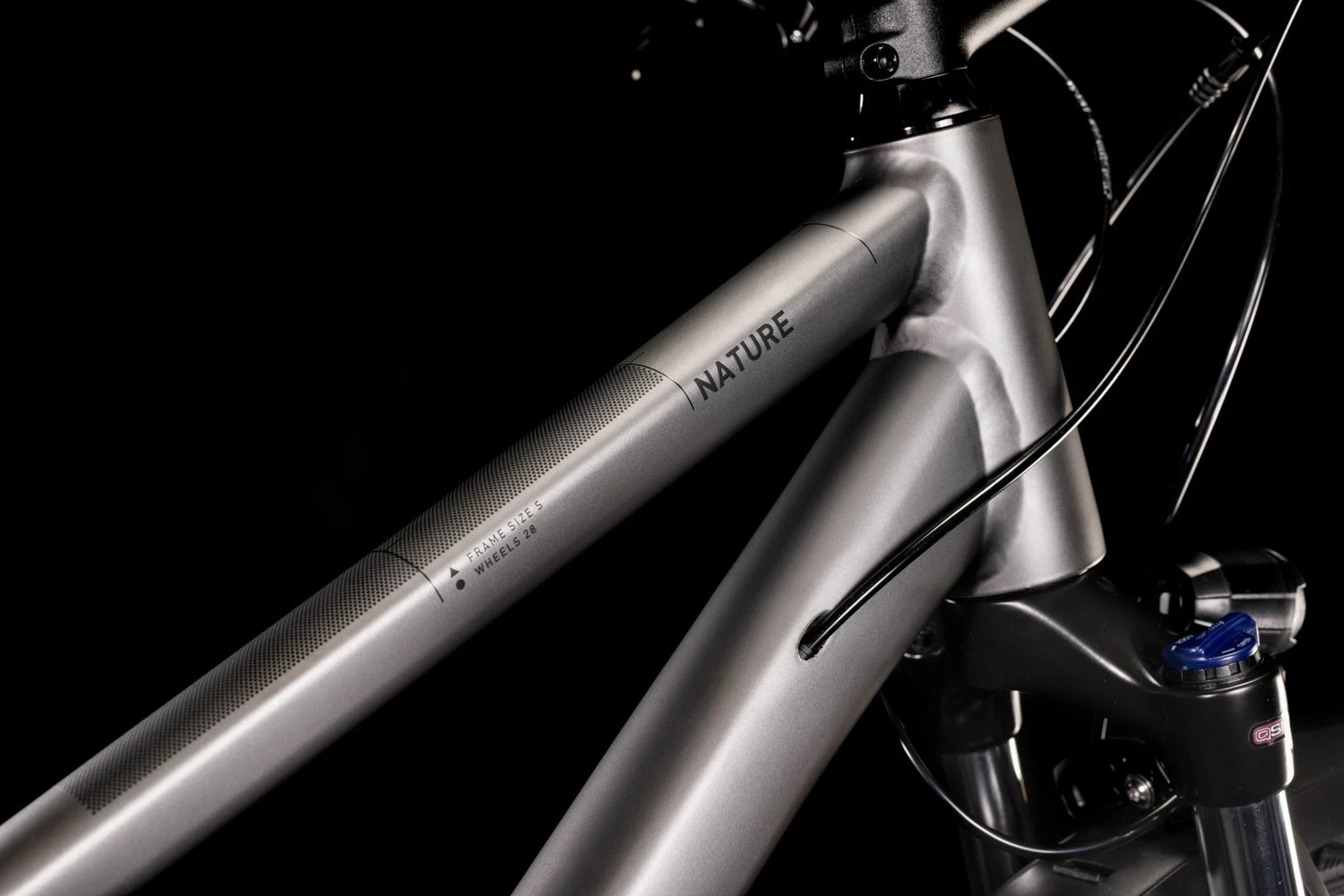 Fahrräder Cube Nature Allroad Trapez Graphite´n´black 5 Fahrräder Cube Nature Allroad Trapez Graphite´n´black – Bild 5