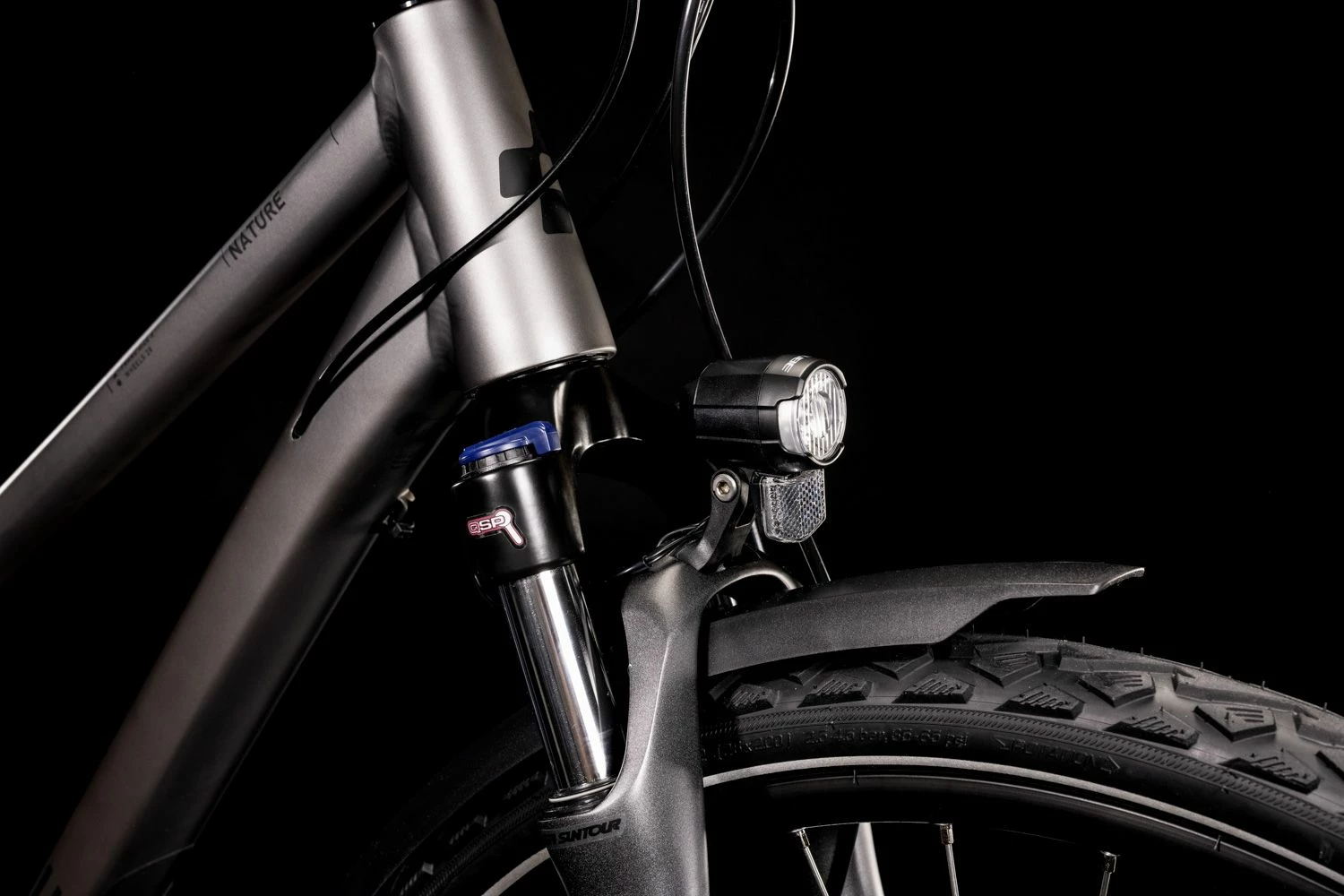 Fahrräder Cube Nature Allroad Trapez Graphite´n´black 2 Fahrräder Cube Nature Allroad Trapez Graphite´n´black – Bild 2