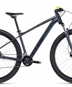 Fahrräder Cube Aim Pro 27.5 Grey´n´flashyellow (2023)