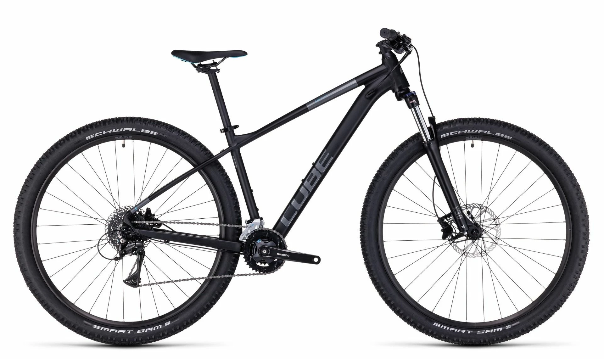 Fahrräder Cube Aim Race 27.5 Black´n´azure (2023) 1 Fahrräder Cube Aim Race 27.5 Black´n´azure (2023)