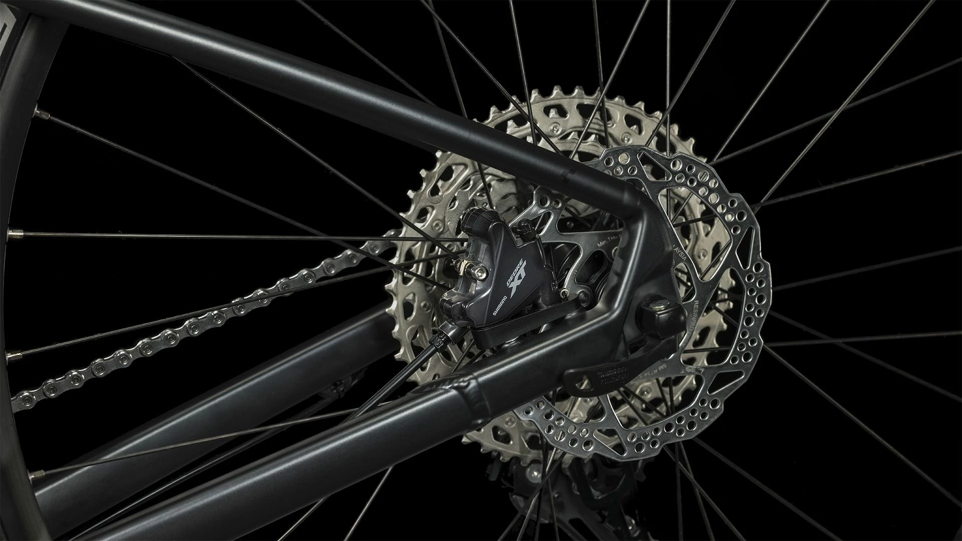 Fahrräder Cube Reaction Pro 29 Metalblack´n´black (2023) 7 Fahrräder Cube Reaction Pro 29 Metalblack´n´black (2023) – Bild 7