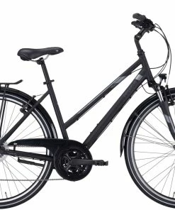 Fahrräder Pegasus Piazza 21 Trapez Black Matt