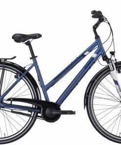 Fahrräder Pegasus Piazza 7 Trapez Steel Blue Matt