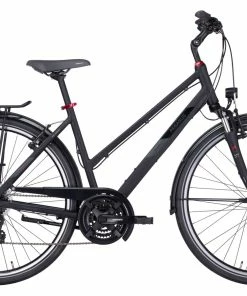 Fahrräder Pegasus Solero SL 24 Trapez Black Matt