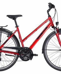 Fahrräder Pegasus Solero SL 24 Trapez Chrome Crimson Red