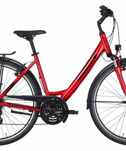 Fahrräder Pegasus Solero SL 24 Wave Chrome Crimson Red