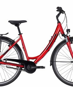 Fahrräder Pegasus Solero SL 7 Wave Chrome Crimson Red