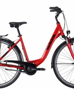 Fahrräder Pegasus Solero SL 7 Wave 26 Zoll Chrome Crimson Red