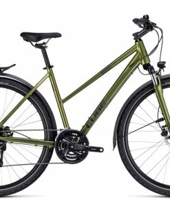Fahrräder Cube Nature Allroad Trapez Shinymoss´n´black (2023)