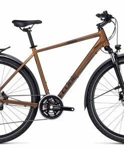 Fahrräder Cube Nature Pro Allroad Diamant Gold´n´black (2023)
