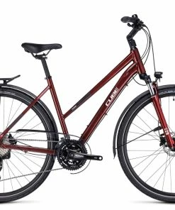 Fahrräder Cube Touring EXC Trapez Red´n´white (2023)