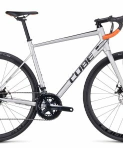 Fahrräder Cube Attain Pro Silver´n´orange (2023)