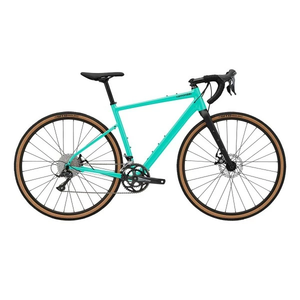 Cannondale Topstone 3 Turquoise 2023 - Gravelbike 1 Cannondale Topstone 3 Turquoise 2023 - Gravelbike
