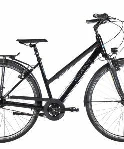 Fahrräder Gudereit Comfort 8.0 FL LTD Trapez Schwarz Glanz