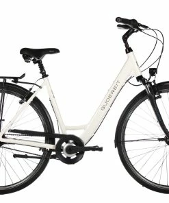 Fahrräder Gudereit Comfort 7.0 RT Einrohr Weiß Glanz
