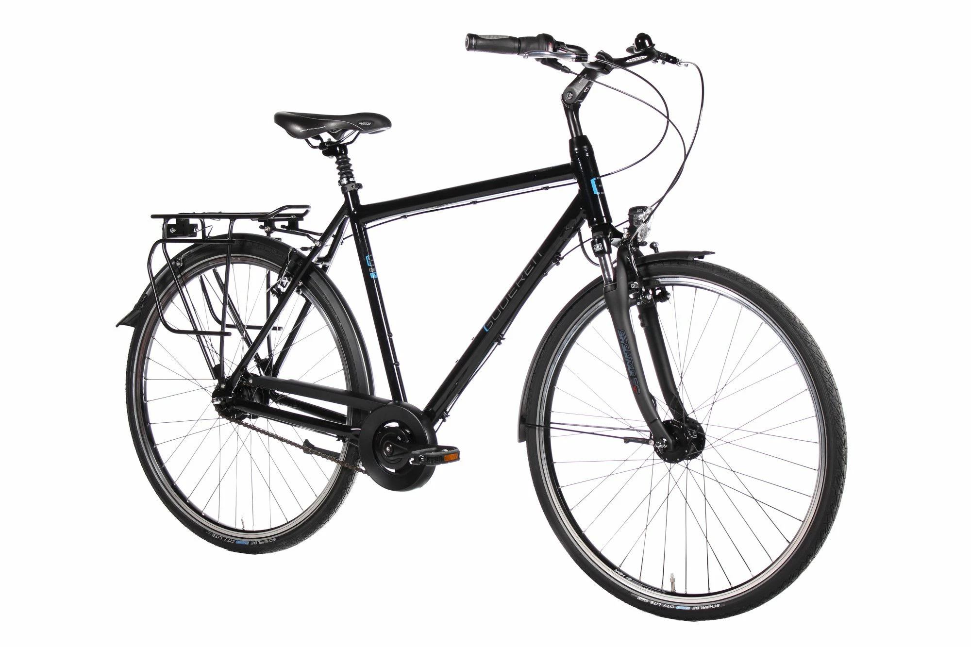 Fahrräder Gudereit Comfort 8.0 FL Herren Schwarz Glanz 2 Fahrräder Gudereit Comfort 8.0 FL Herren Schwarz Glanz – Bild 2