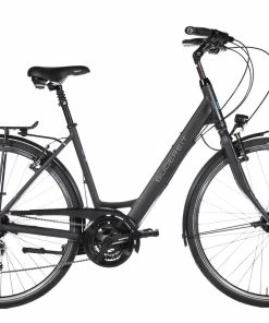 Fahrräder Gudereit LC-15 Einrohr Starrgabel Schwarz Matt