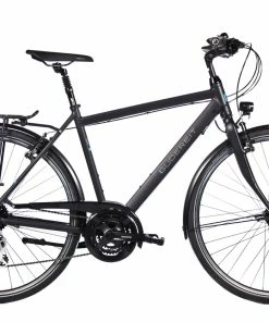 Fahrräder Gudereit LC-15 Herren Starrgabel Schwarz Matt