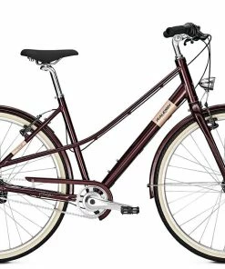 Fahrräder Raleigh HALIFAX 8 Mixte Mahagonyred Glossy